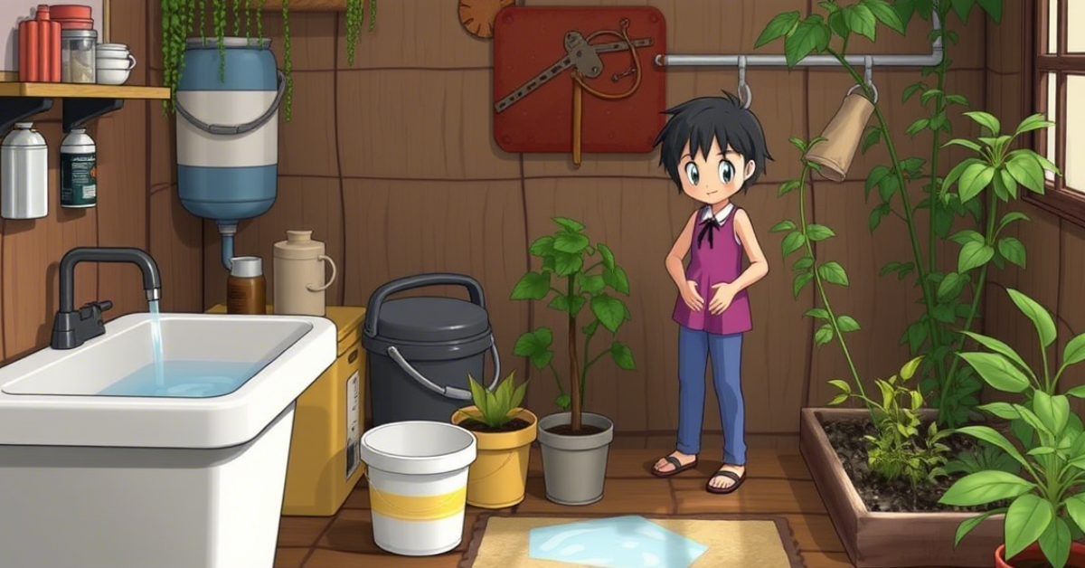 Low-Cost Ways to Recycle Greywater Indoors