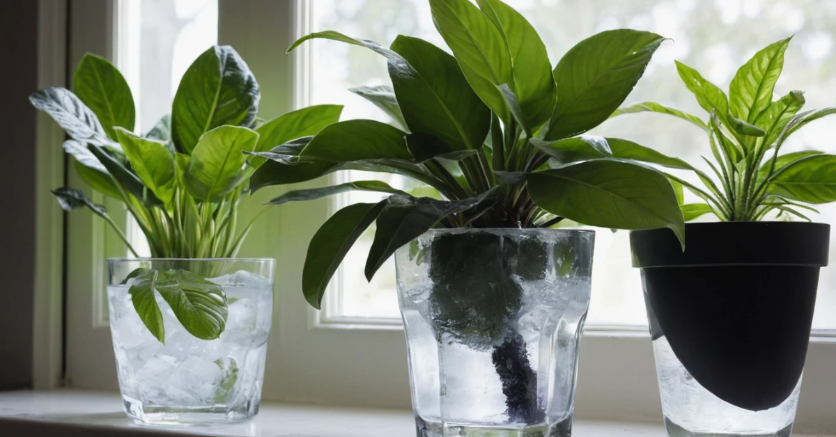 Can Leftover Ice Water Hydrate Houseplants?