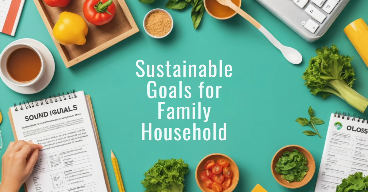 How to Set Sustainable Goals for a Family Household