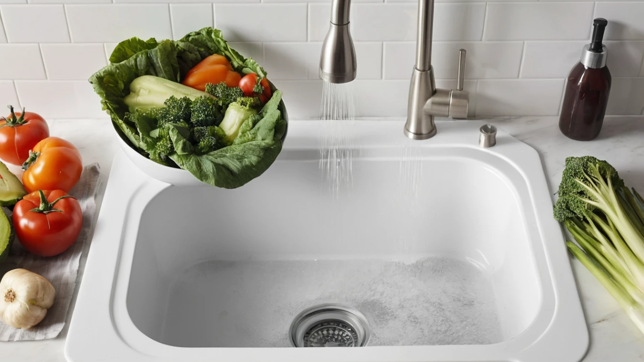 What’s Better for Rinsing Vegetables: Spray Bottles or Sinks?