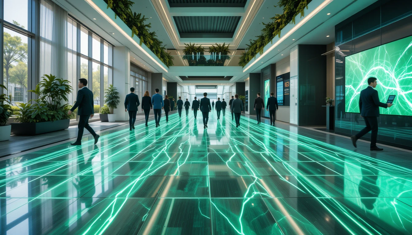 Harnessing Kinetic Footfall Energy in Commercial Real Estate Spaces